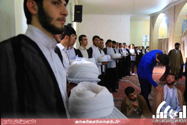 آیین عمامه گذاری در بناب