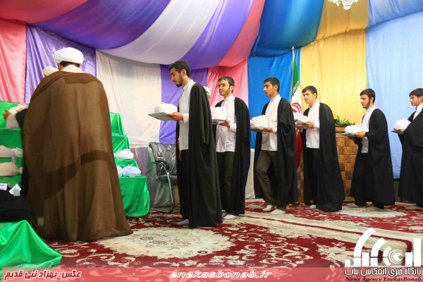 آیین عمامه گذاری در بناب