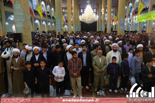 آیین عمامه گذاری در بناب