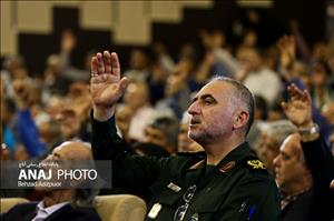 خداحافظی سردار کریمیان از سپاه عاشورا بعد از ۵۱ ماه خدمت در آذربایجان‌‌شرقی