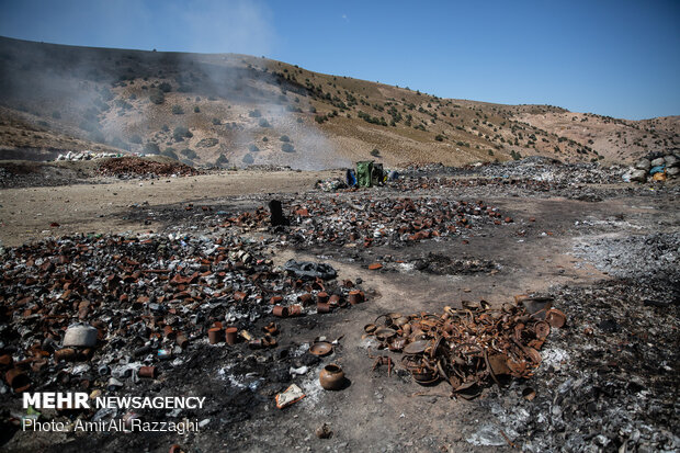 دفن زباله سایر شهرها در مناطق زیبا و گردشگری بناب