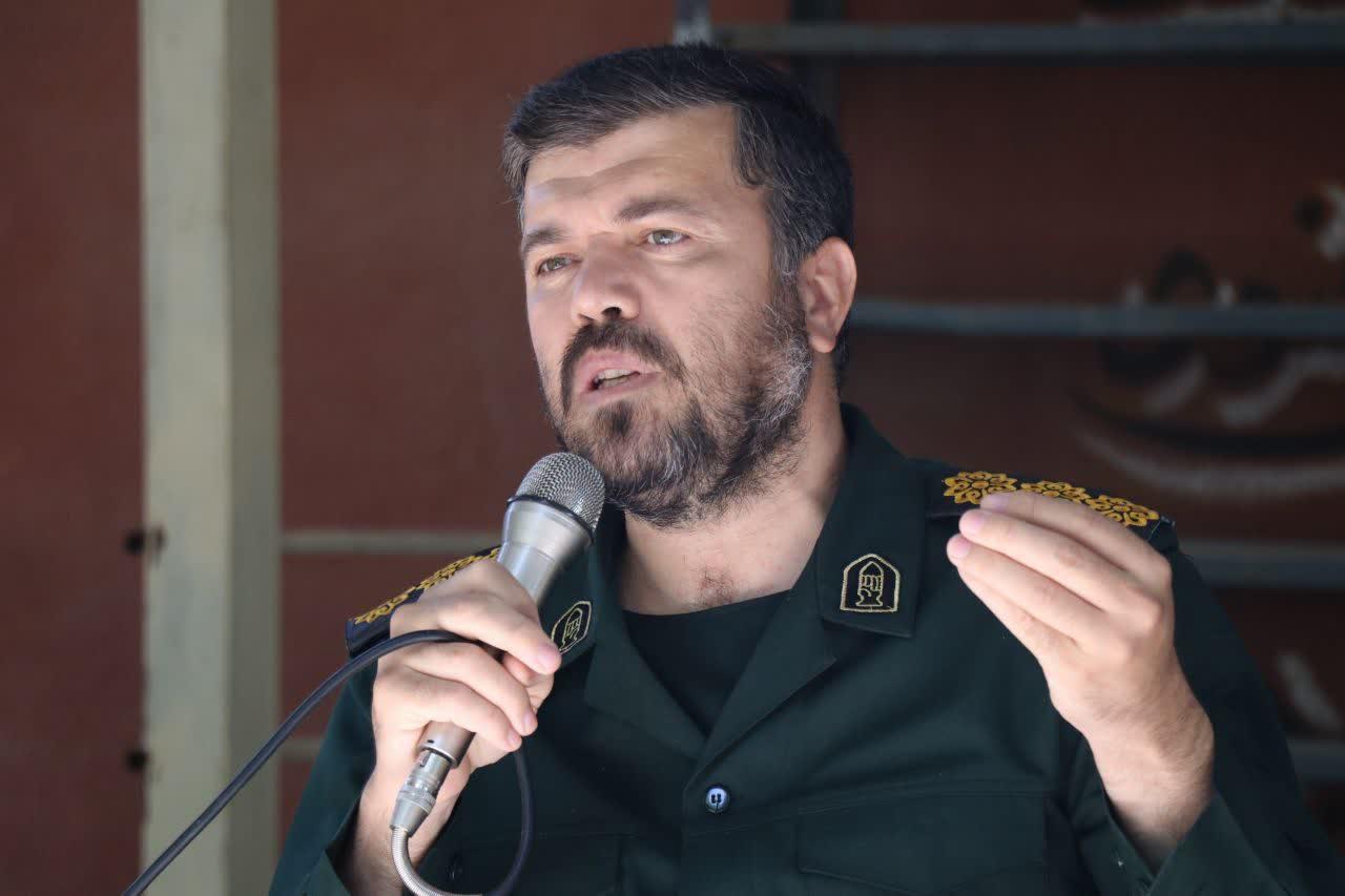 قدردانی فرمانده سپاه بناب از متولیان و بانیان برگزاری مراسمات و جشن های دهه امامت و ولایت