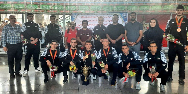 نایب قهرمانی کشتی آزاد ناشنوایان ایران با کسب ۸ مدال رنگارنگ