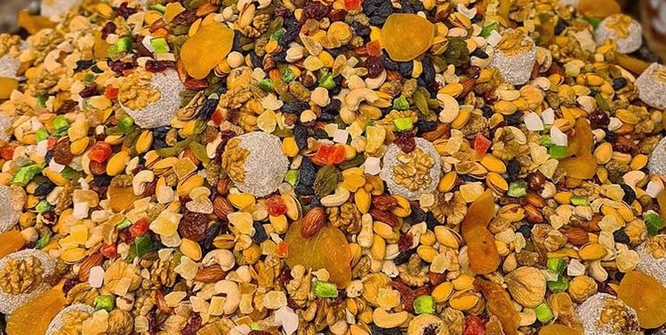 قیمت آجیل شب یلدا ۴۸۰ هزار تومان شد