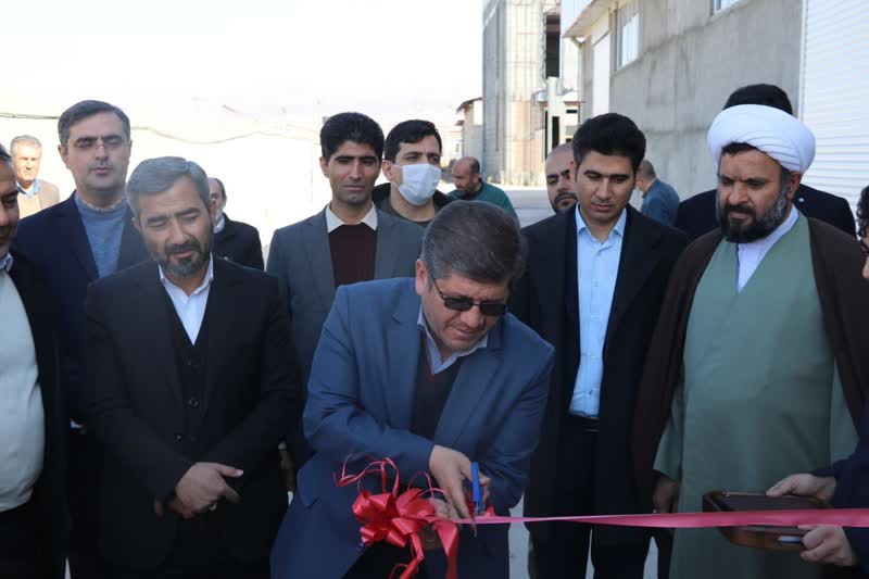 افتتاح تصفیه خانه فاضلاب صنعتی فاز ۲ شرکت آذرتاک بناب