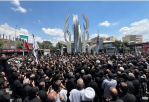 گزارش تصویری از عاشورای حسینی در مرکز شهر بناب