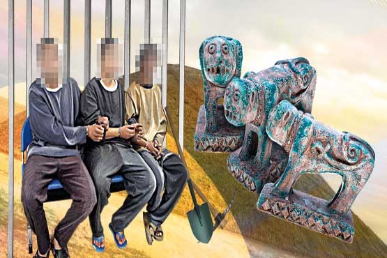کشف عتیقه جات و اشیاء تاریخی در شهرستان بناب/ ۳ نفرقاچاقچی دستگیر شدند