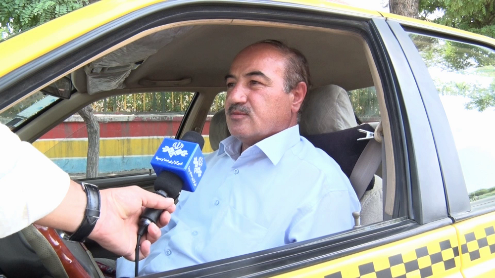 امانتداری راننده تاکسی در بناب