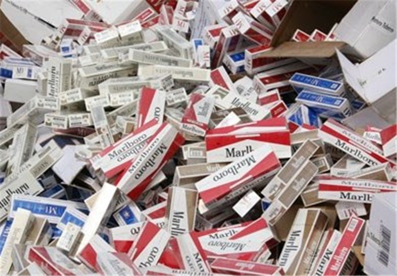 کشف ۴۵۰ هزار نخ سیگار قاچاق در بناب