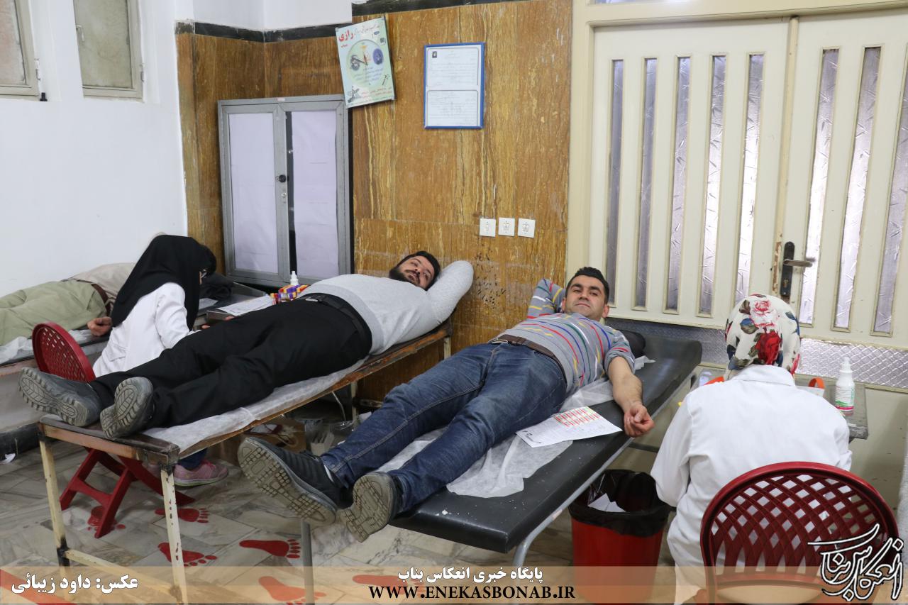 مشارک بالای مردم شهرستان بناب در طرح ملی اهدای خون+ تصاویر/ ضرورت احداث بانک خون در بناب