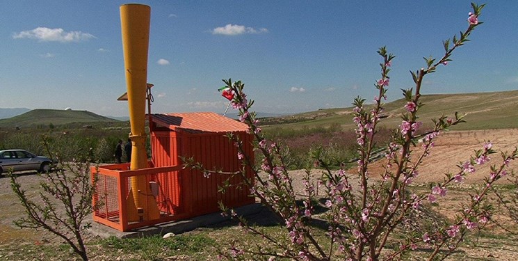 نصب ۱۵۰ سامانه ضد تگرگ در باغ های آذربایجان شرقی