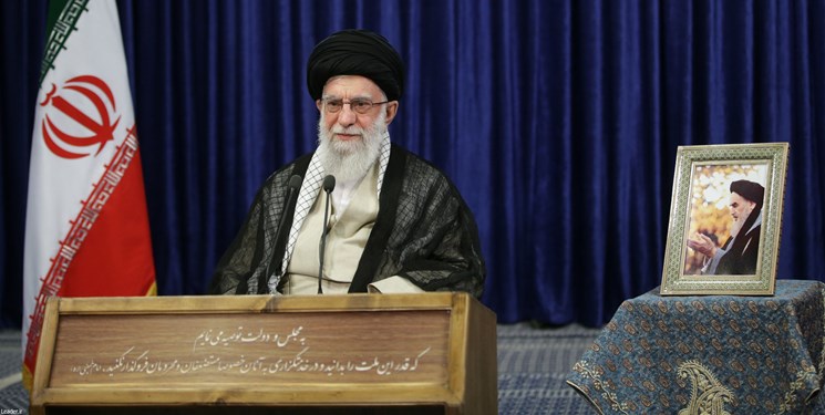 رهبر معظم انقلاب: شعار «نفس بکشیم» مردم آمریکا، شعار همه ملت های مظلوم جهان است/ امام(ره) انسانی تحول‌خواه و تحول آفرین بود