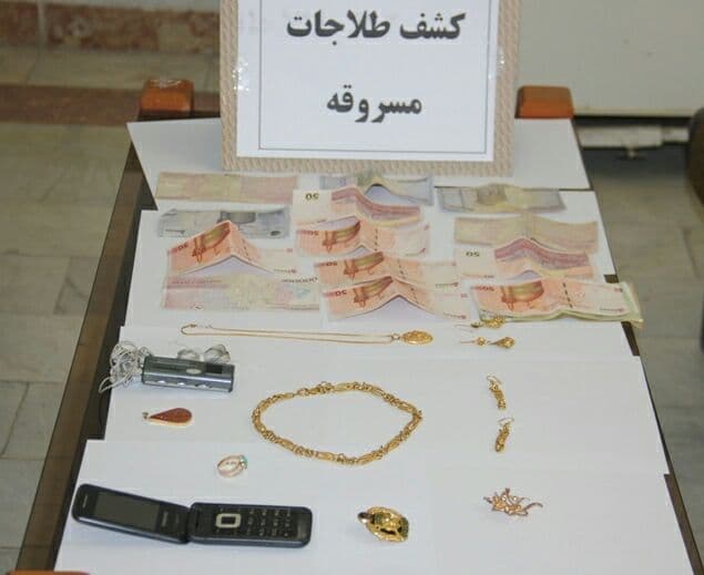 دستگیری سارق طلا و جواهرات در بناب