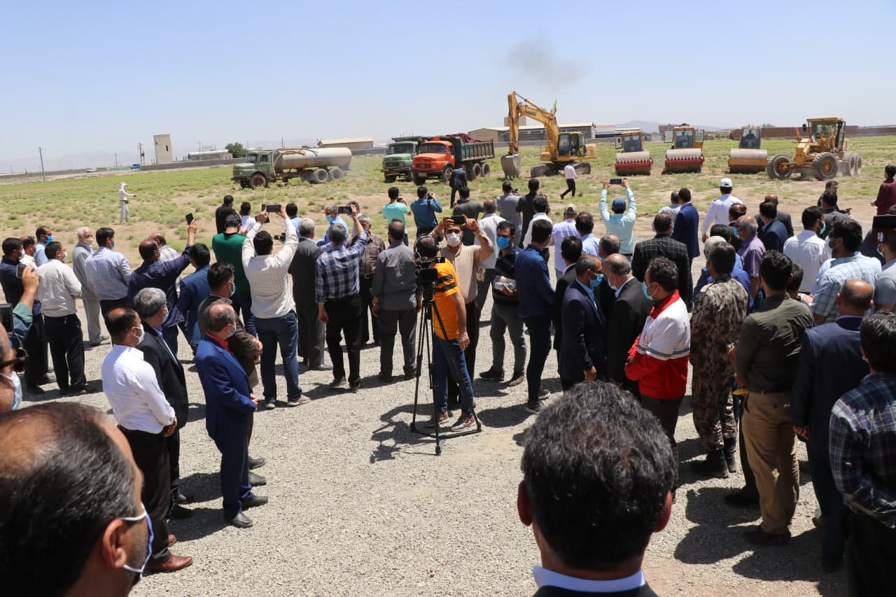 گزارش تصویری/آغاز عملیات اجرایی قطعه ۱ کمربندی شرقی شهرستان بناب