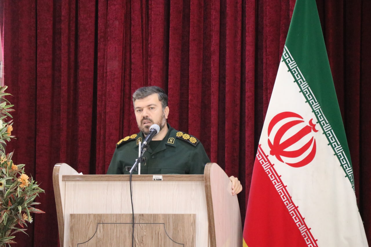 سرهنگ پاسدار حیدری: اصالت غرب در ثروت و لذت خلاصه شده است/ جنگ شناختی، آخرین حربه دشمن