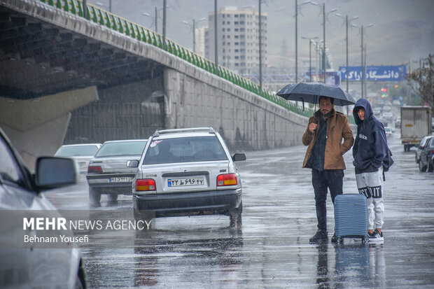بارش باران در آذربایجان شرقی تداوم می یابد