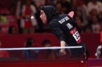 پیروزی ارزشمند دختر پینگ پنگ باز ایران در قهرمانی آسیا