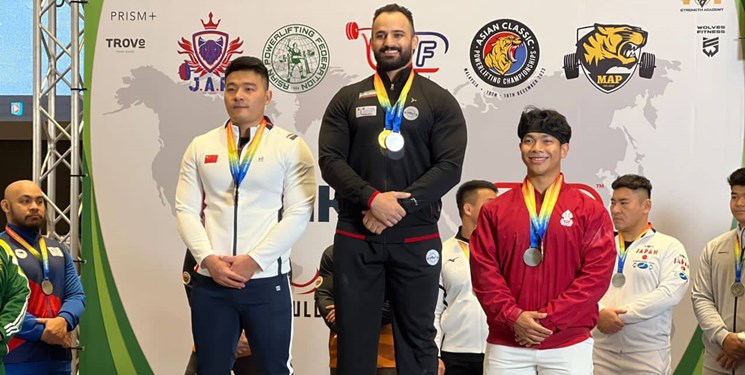 کولاک طهماسبی در مالزی؛ ملی پوش ۹۳ کیلوگرم پاورلیفتینگ ایران قهرمان آسیا شد