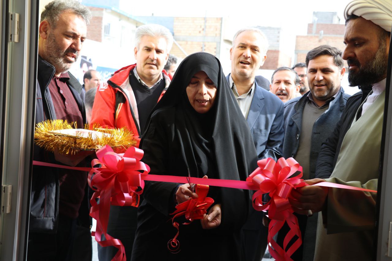 افتتاح ساختمان فیزیوتراپی مدرسه باغچه‌بان شهرستان بناب