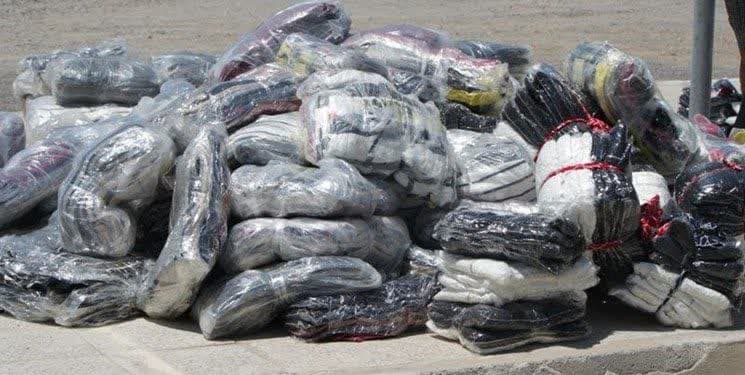 کشف لباس زنانه قاچاق به ارزش ۷ میلیارد ریال در بناب