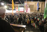 خوشحالی مردم بناب از حمله مقتدرانه سپاه پاسداران به اسرائیل