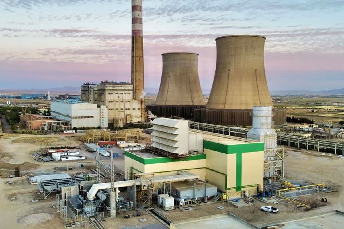 واحد گاز نیروگاه کلاس F سهند بناب در مدار تولید