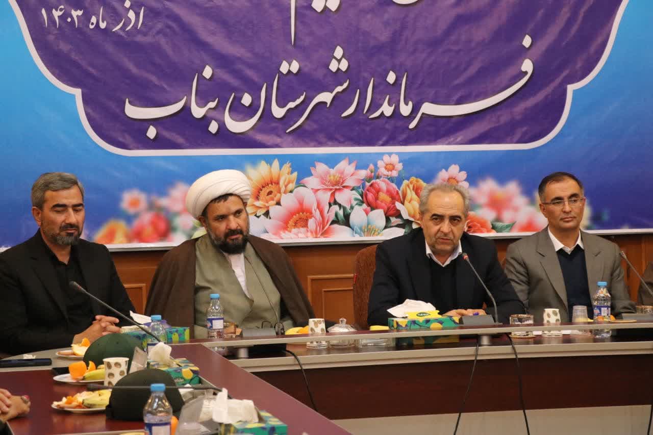 مراسم تودیع و معارفه فرماندار بناب برگزار شد