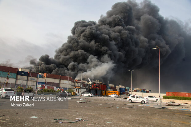 پایان عملیات امداد در بندر شهیدرجایی؛جانباختن ۱۸ نفر؛ ۳ روز عزای عمومی