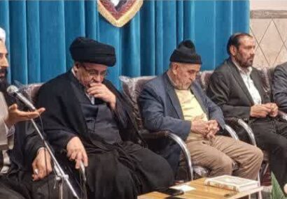 دیدار مداحان و مبلغان هیئات مذهبی شهرستان بناب با امام جمعه