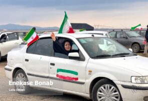 حضور حماسی مردم بناب در راهپیمایی خودرویی