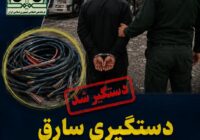 دستگیری سارق سابقه‌دار قطعات خودروهای سنگین در بناب