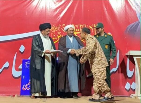 قدردانی از تلاشهای شهردار بناب در اجتماع باشکوه مردم انقلابی در میدان امام حسین(ع)