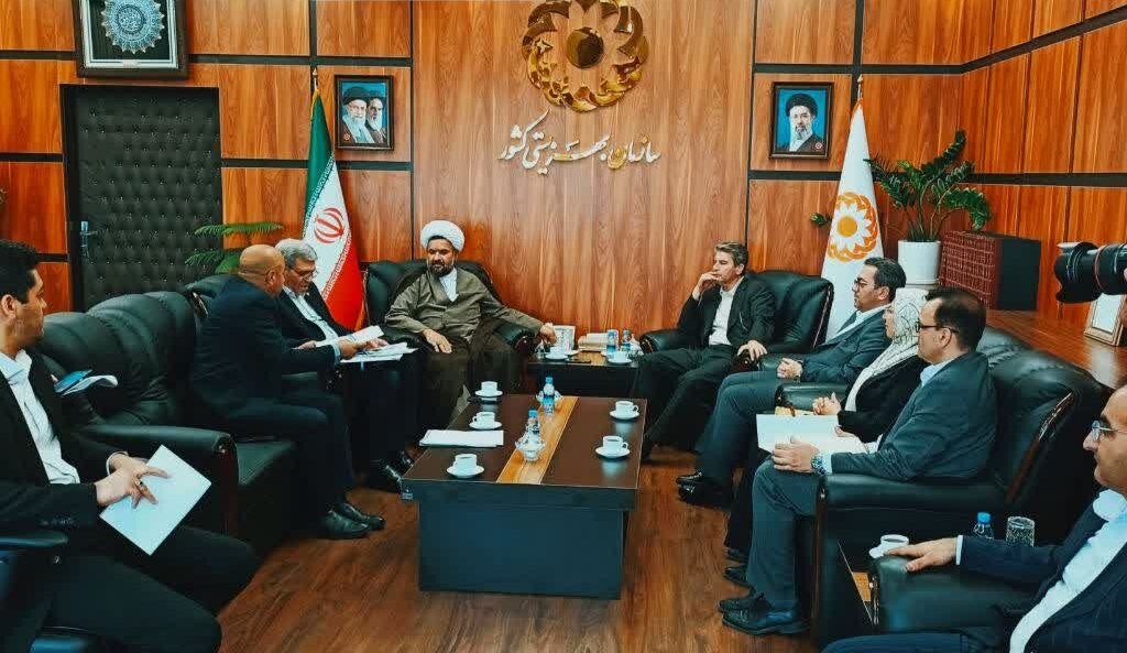 پیگیری مسائل مددجویان و مراکز بهزیستی بناب در دیدار با رئیس سازمان بهزیستی کشور