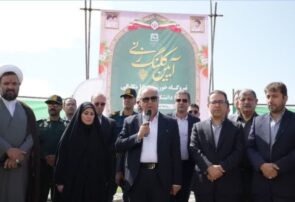 کلنگ‌زنی نیروگاه خورشیدی ۱۶ مگاواتی دانشگاه بناب